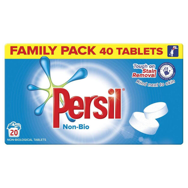 Picture of PERSIL NON BIO LAUNDRY TABLETS (20 WASH)