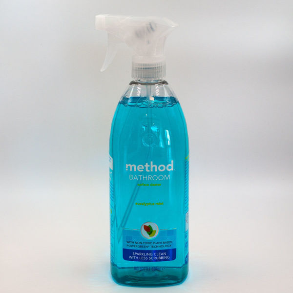 Picture of METHOD ANTI-BAC BATHROOM CLEANER SPRAY 828ML EUCALYPTUS MINT