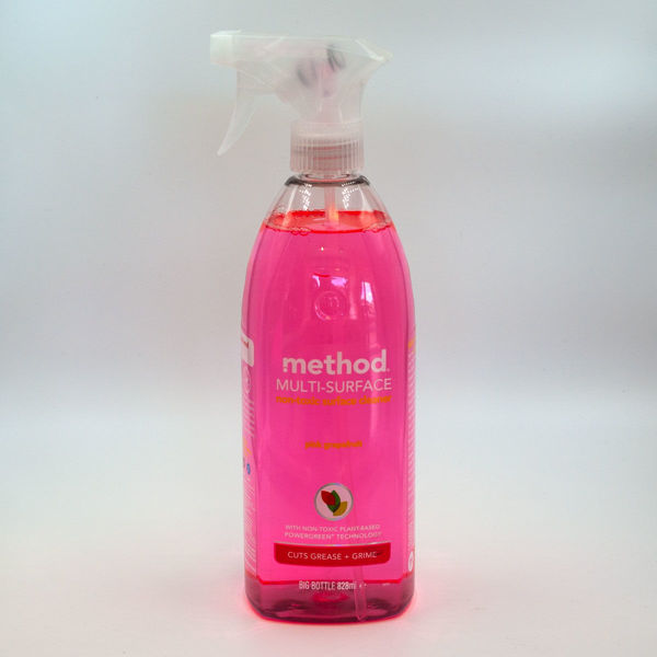 Picture of METHOD MULTI SURFACE CLEANER 828ML PINK GRAPEFRUIT