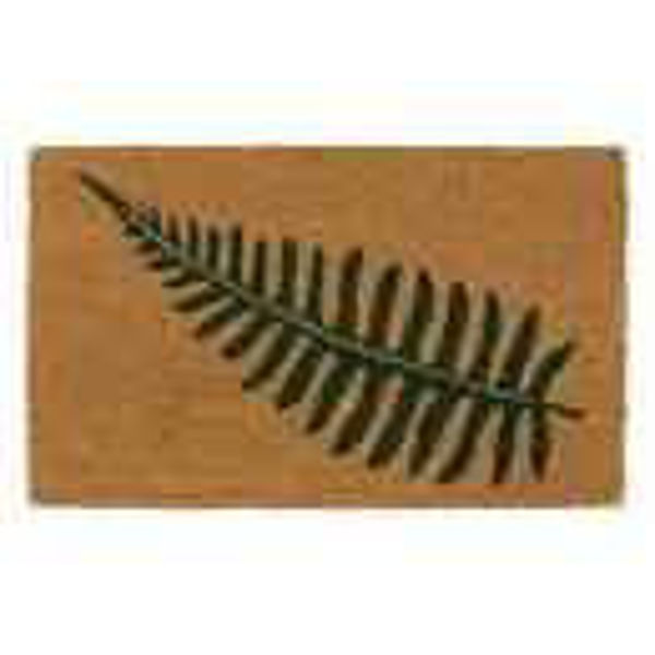 Picture of LEAF LATEX BACKED COIR MAT 45X75CM