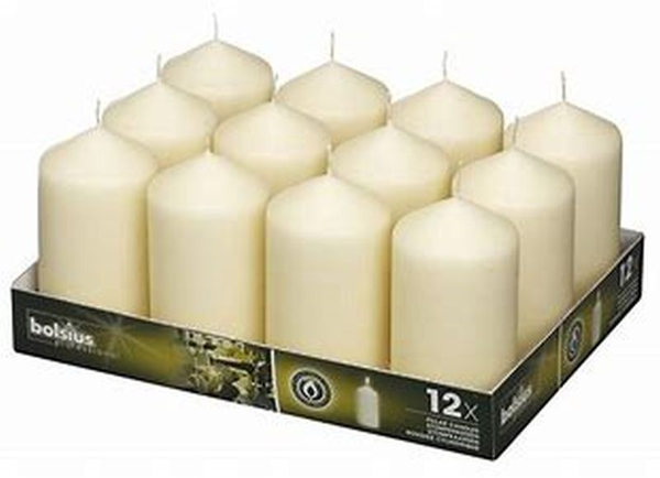 Picture of BOLSIUS PILLAR CANDLES 168/68mm (12)