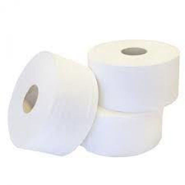 Picture of LOGIC8 2 PLY MINI JUMBO TOILET ROLLS 2.25"(12)