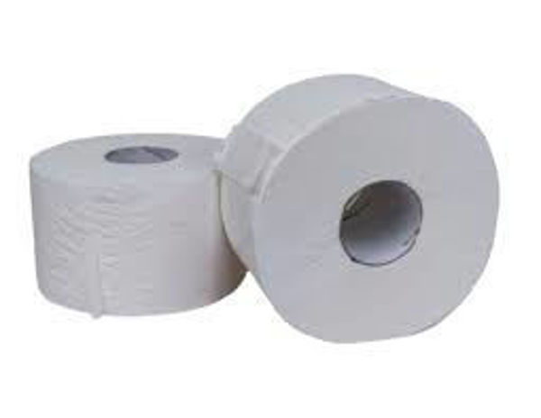 Picture of 2 PLY MIDI CENTREFEED TOILET ROLL 180M (6)