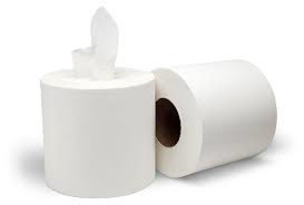 Picture of 2 PLY WHITE CENTREPULL HANDTOWEL (6)