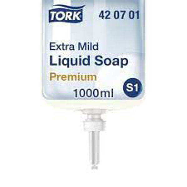 Picture of Tork Extra Mild Liquid soap (420701) 6x1lt