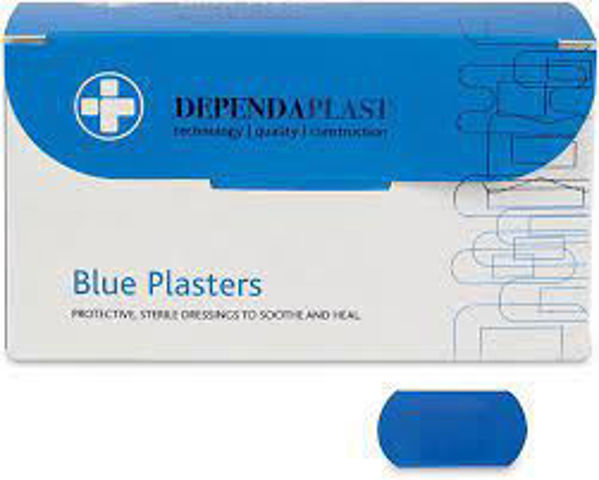 Picture of BLUE PLASTERS ASSORTED (100)