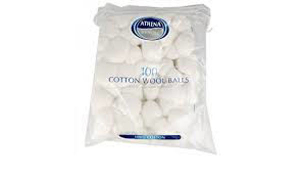 Picture of ATHENA COTTON WOOL BALLS (100)