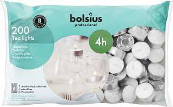 Picture of BOLSIUS 8HR TEALIGHT 6 BAGS OF 90