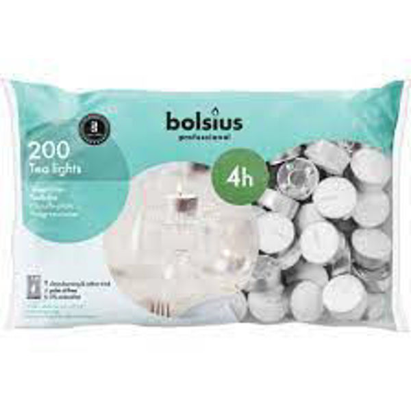 Picture of BOLSIUS 4HR TEALIGHTS (800)