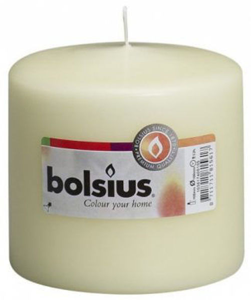 Picture of BOLSIUS PILLAR CANDLES 100mm/100mm (8)
