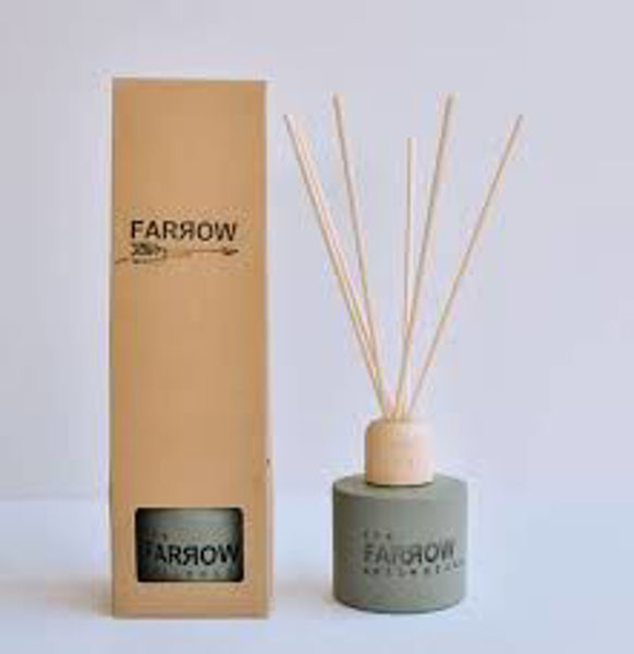 Picture of FARROW ROCK SALT & DRIFT WOOD DIFFUSER GREY BOTTLE