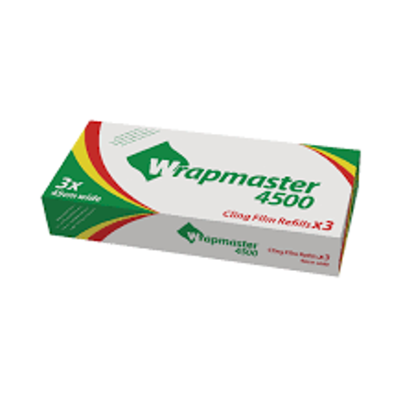 Picture of 18" WRAPMASTER CLINGFILM 450MMX300M (3)