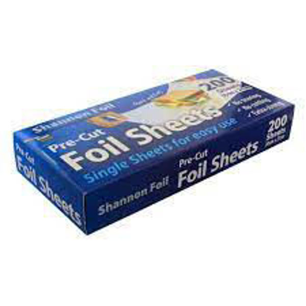 Picture of SHANNON FOIL POP-UP TIN FOIL PRE-CUT SHEETS 12 X 10.75 INCH (200 SHEETS)