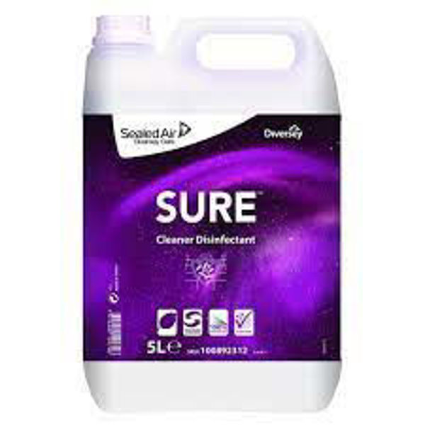 Picture of SURE Y DIVERSEY CLEANER DISINFECTANT 5LT