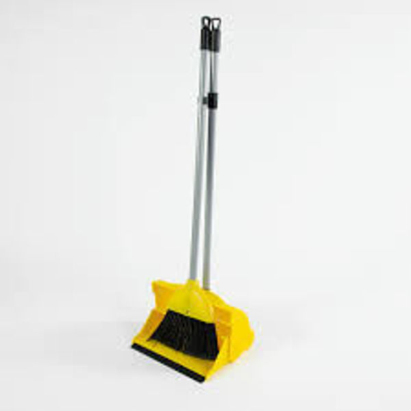 Picture of LOBBY DUSTPAN & BRUSH SET YELLOW