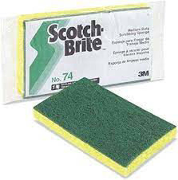 Picture of 3M SCOTCHBRITE 74 SPONGE SCOURER