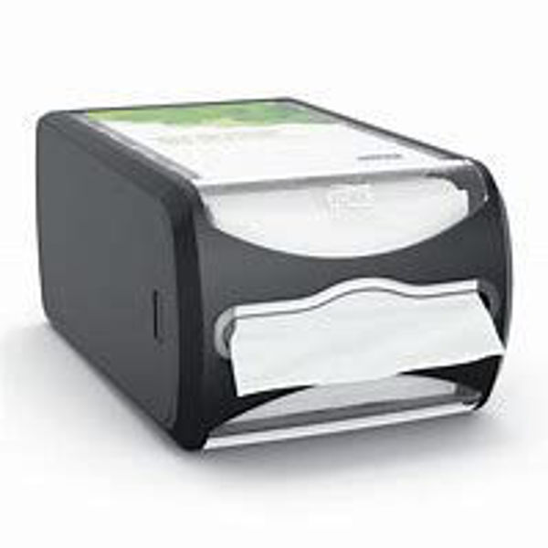 Picture of Tork Counter Napkin Dispenser black (n4) (272511)