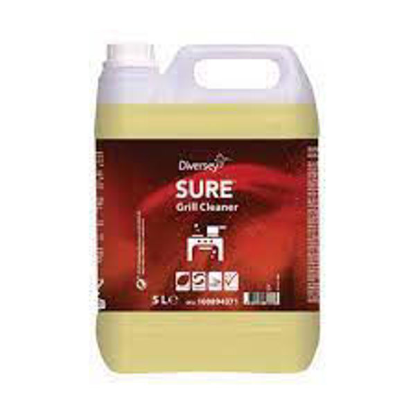 Picture of SURE BY DIVERSEY GRILL CLEANER 5LT