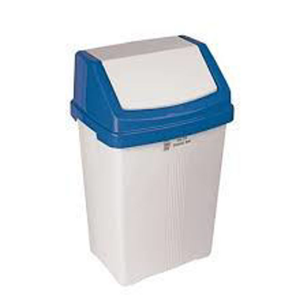 Picture of 50LT SWING BIN WITH BLUE LID