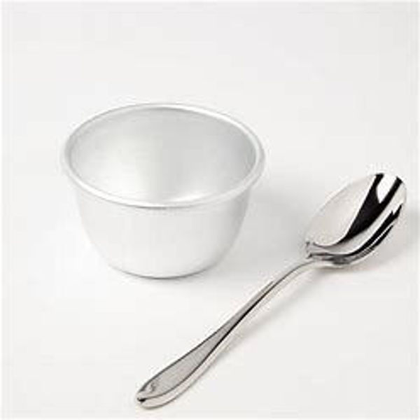 Picture of VOGUE ALUMINIUM MINI PUDDING BASIN 40X70MM