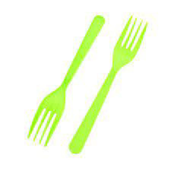 Picture of Green Leaf Reusable fork (1000)