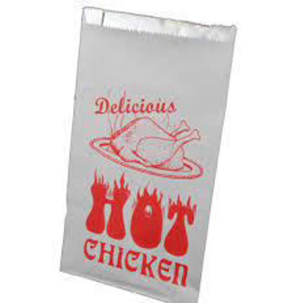 Picture of LARGE FOIL CHICKEN BAG 200X250X350 (500)