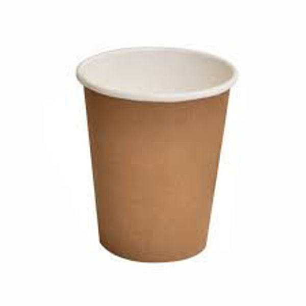 Picture of 12OZ CHESTNUT BROWN COMPOSTABLE DOUBLE WALL CUP (500)