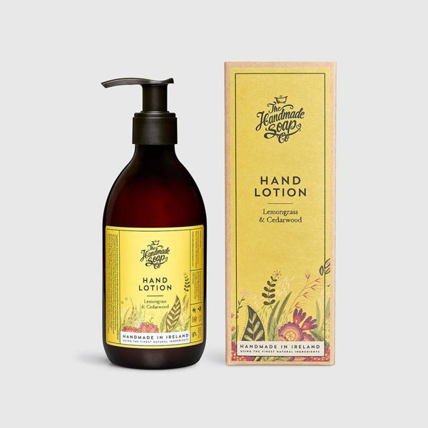 Picture of THE HANDMADE SOAP CO. LEMONGRASS & CEDARWOOD HAND LOTION 300ML