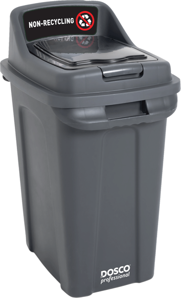 Picture of 70LT RECYCLING BIN BLACK LID (GENERAL WASTE)