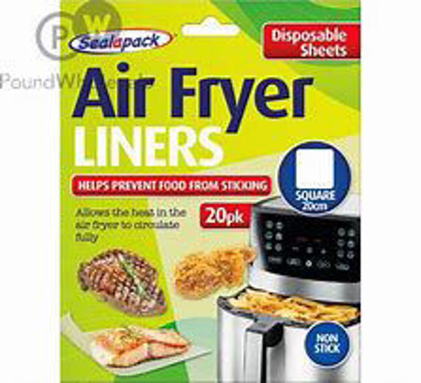 Picture of SEALAPACK DISPOSABLE AIR FRYER LINER SQUARE 20CM
