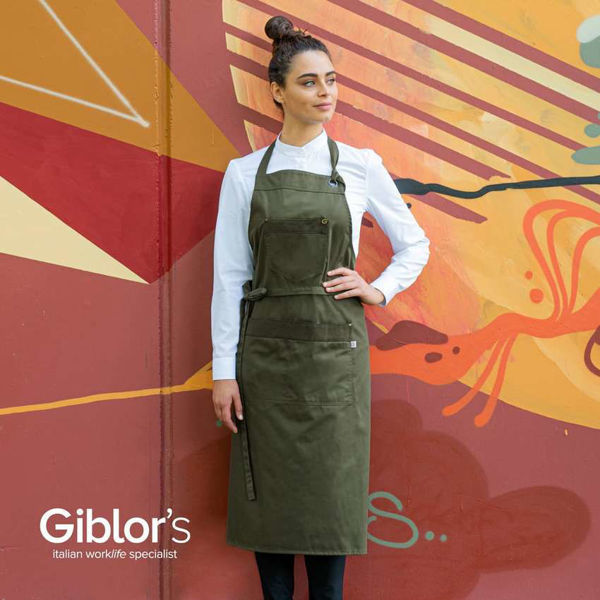 Picture of GIBLORS RYAN APRON -MILITARY GREEN