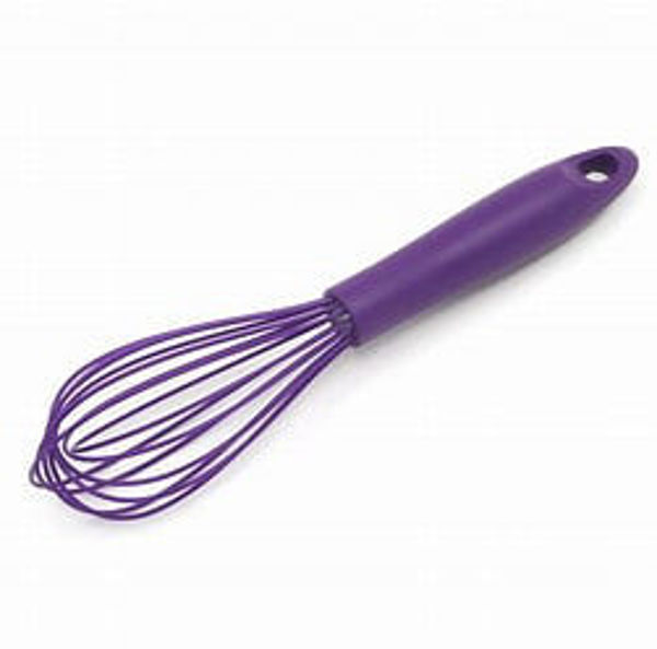 Picture of CW SILICONE WHISK PURPLE 31CM