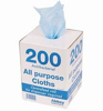 Picture of ALL PURPOSE ANTIBAC CLOTH ROLL(200)BLUE